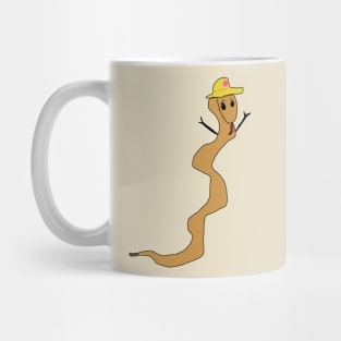 Brown Snake with little arms Mug